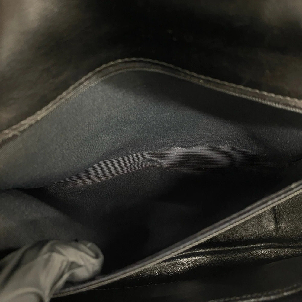 CELINE Vintage C Macadam Triomphe Hardware Canvas Leather Genuine Shoulder Ba... - Picture 10 of 10